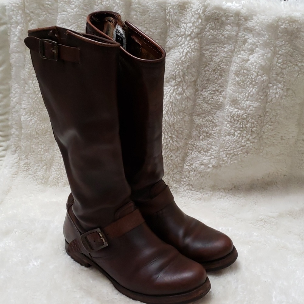 Frye Veronica Slouch leather boots